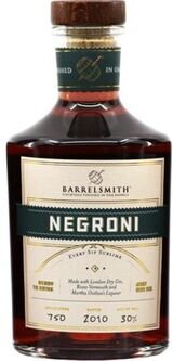 Barrelsmith Negroni Cocktail Finished In Oak Barrels