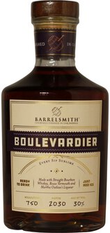 Barrelsmith Boulevardier Cocktail Finished In Oak Barrels