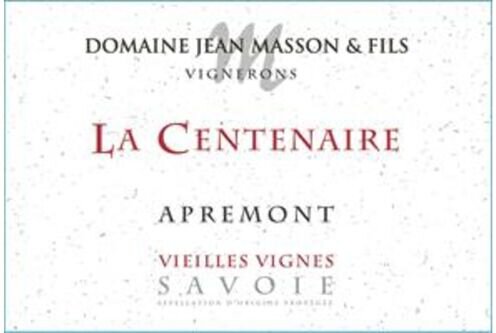 Domaine Jean Masson & Fils Vin de Savoie Apremont Cuvee Centenaire