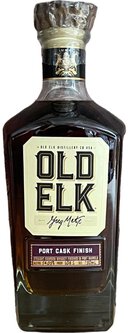 Old Elk Bourbon Cask Finish Series Port Barrel Straight Bourbon Whiskey
