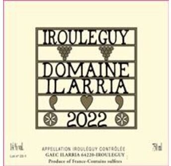 Domaine Ilarria Irouleguy Blanc