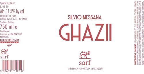 Montesecondo Silvio Messana Ghazii Rose Frizzante