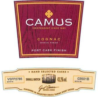 Camus Cognac Small Batch Port Cask Finish