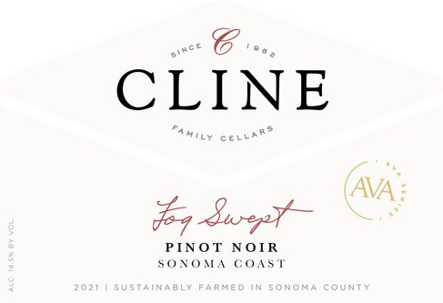 Cline Cellars Fog Swept Pinot Noir
