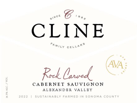 Cline Cellars Cabernet Sauvignon Rock Carved Alexander Valley