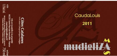 Mas Mudigliza Cotes Catalanes Caudalouis