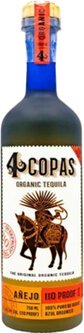 4 Copas Tequila Anejo 110 Proof