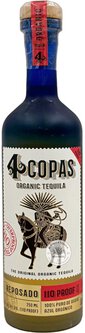 4 Copas Organic Overproof Tequila Reposado 110pf