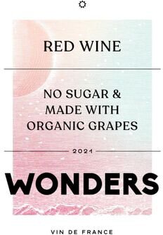 Wonders Red Wine