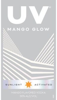 UV Vodka Mango Glow Flavored Vodka