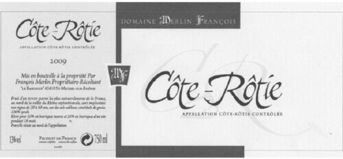 Domaine Francois Merlin Cote-Rotie