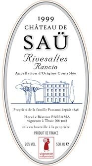 Chateau de Sau Rivesaltes Rancio