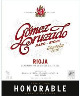 Gomez Cruzado Rioja Honorable