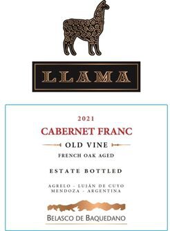 Belasco de Baquedano Cabernet Franc Old Vine Llama French Oak Aged