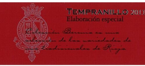 Beronia Rioja Tempranillo Elaboracion Especial