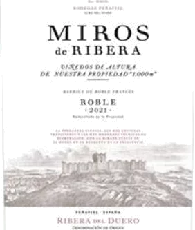 Bodegas Penafiel Ribera del Duero Miros De Ribera Roble
