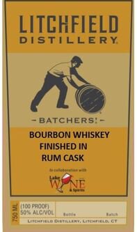 Litchfield Founders' Reserve Rum Cask Finish Bourbon Whiskey