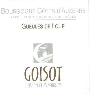 Ghislaine & Jean-Hugues Goisot Bourgogne Cotes d'Auxerre Gueules du Loup