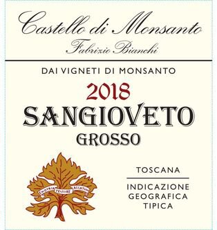 Castello di Monsanto Fabrizio Bianchi Sangioveto Grosso
