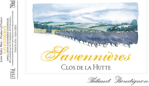 Thibaud Boudignon Savennieres Clos de la Hutte