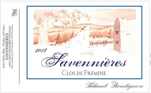 Thibaud Boudignon Savennieres Clos De Fremine