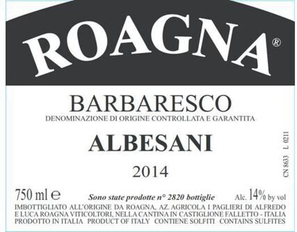 Roagna Barbaresco Albesani