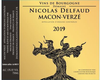Nicolas Delfaud Macon Verze Blanc