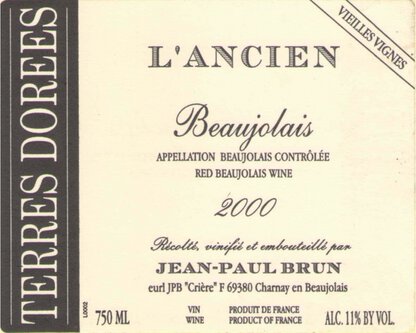 Terres Dorees L'Ancien Beaujolais