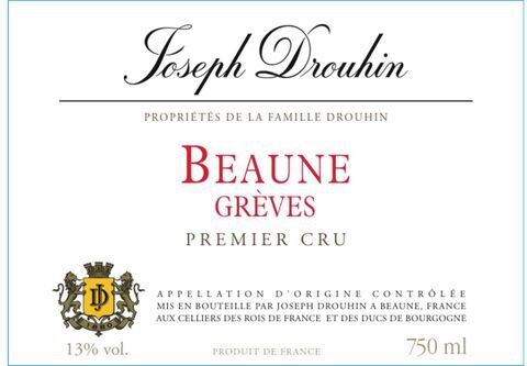 Joseph Drouhin Beaune 1er Cru Greves