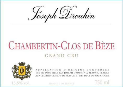 Joseph Drouhin Chambertin Clos-de-Beze Grand Cru