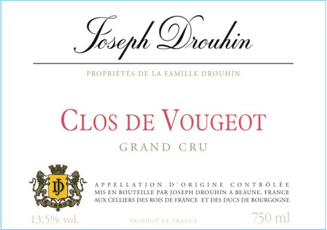 Joseph Drouhin Clos de Vougeot Grand Cru