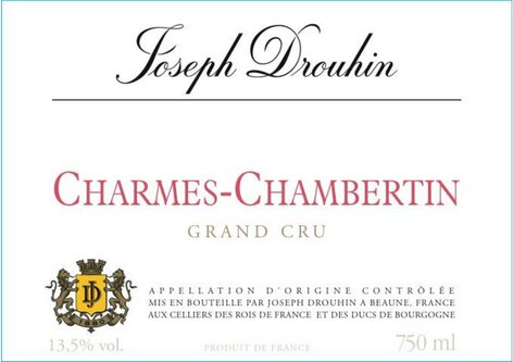 Joseph Drouhin Charmes-Chambertin Grand Cru