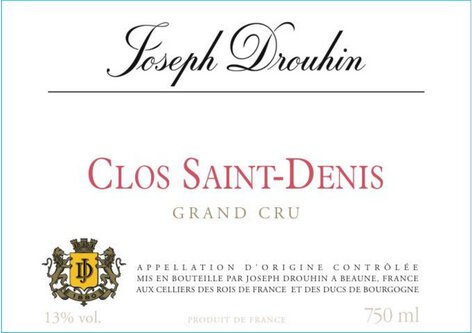 Joseph Drouhin Clos Saint-Denis Grand Cru