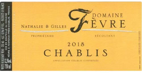 Domaine Nathalie & Gilles Fevre Chablis