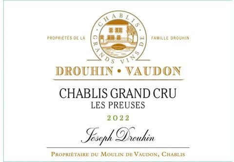 Maison Joseph Drouhin VAUDON CHABLIS PREUSES GRAND CRU