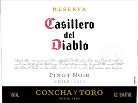 Casillero del Diablo Reserva Pinot Noir
