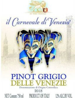Il Carnevale di Venezia Pinot Grigio