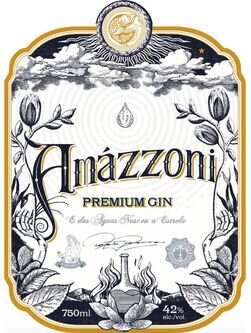 Amazzoni Premium Gin 84 Proof
