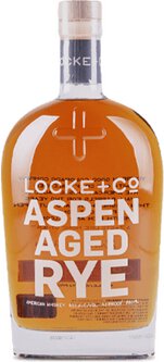 Locke + Co Aspen Aged Rye Whiskey 128.5 Proof