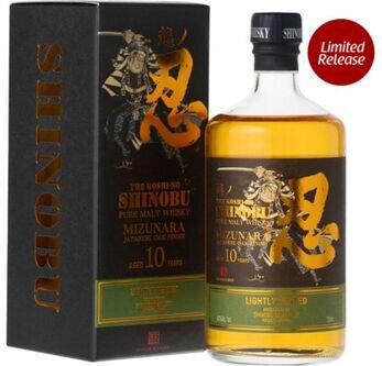 The Shinobu 10 Years Old Lightly Peated Mizunara Oak Finish Pure Malt Whisky