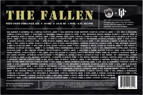 One Family The Fallen IPA