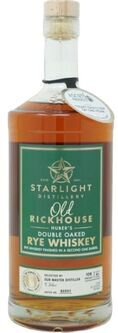 Starlight Distillery Huber's Old Rickhouse Double Oaked Rye Whiskey 106 Proof Batch No.B2203