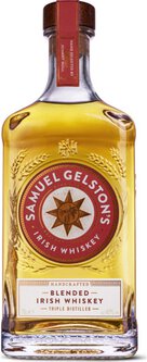 Samuel Gelston's Triple Distilled Handcrafted Blended Irish Whiskey 80 Proof