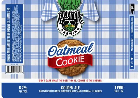 Funk Brewing Oatmeal Cookie Golden Ale