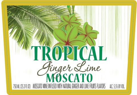 Tropical Moscato Ginger Lime Moscato