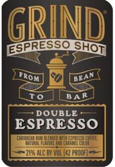 Grind Rum Espresso Shot Double Espresso 42 Proof