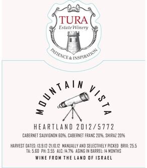 Tura Mountain Vista Heartland Red Blend