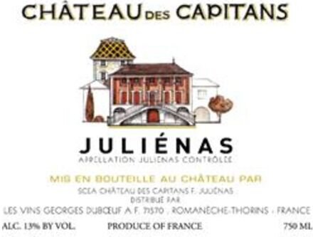 Chateau des Capitans Julienas