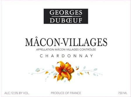 Georges Duboeuf 'Flower Label' Macon-Villages