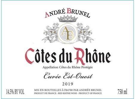 Domaine Andre Brunel Cotes du Rhone Cuvee Est Ouest
